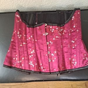 Playgirl Label Underbust bust Full Steel Boned  Corset